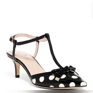 Kate Spade Pomona Polka Dot Heels Size 8.5